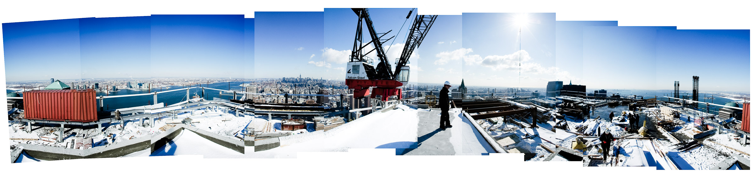 Rooftop View from the rebuilt Seven WTC